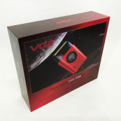 Электробритва VGR V-377 RED шейвер, Электрическая аккумуляторная бритва для бритья, шейвер мужской. Изображение №3
