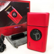 Электробритва VGR V-377 RED шейвер, Электрическая аккумуляторная бритва для бритья, шейвер мужской. Изображение №6