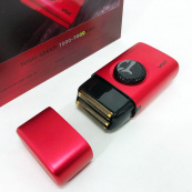 Электробритва VGR V-377 RED шейвер, Электрическая аккумуляторная бритва для бритья, шейвер мужской. Изображение №12