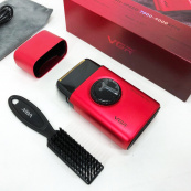 Электробритва VGR V-377 RED шейвер, Электрическая аккумуляторная бритва для бритья, шейвер мужской. Изображение №19