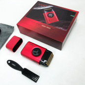 Электробритва VGR V-377 RED шейвер, Электрическая аккумуляторная бритва для бритья, шейвер мужской. Изображение №21