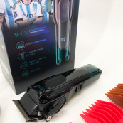 Тример для бороди та тіла, VGR V-013 PROFCOMPLEX тример для стрижки волосся. Колір: зелений. Зображення №12