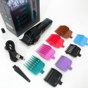 Тример для бороди та тіла, VGR V-013 PROFCOMPLEX тример для стрижки волосся. Колір: зелений. Зображення №15