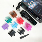 Тример для бороди та тіла, VGR V-013 PROFCOMPLEX тример для стрижки волосся. Колір: зелений. Зображення №16