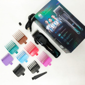 Тример для бороди та тіла, VGR V-013 PROFCOMPLEX тример для стрижки волосся. Колір: зелений. Зображення №17