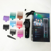 Тример для бороди та тіла, VGR V-013 PROFCOMPLEX тример для стрижки волосся. Колір: зелений. Зображення №18