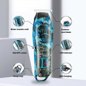 Тример для волосся та бороди професійний VGR V-923 акумуляторний з LED-індикатором. Зображення №4