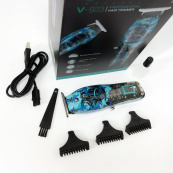 Тример для волосся та бороди професійний VGR V-923 акумуляторний з LED-індикатором. Зображення №14