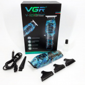 Тример для волосся та бороди професійний VGR V-923 акумуляторний з LED-індикатором. Зображення №17