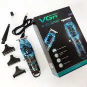 Тример для волосся та бороди професійний VGR V-923 акумуляторний з LED-індикатором. Зображення №20