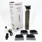 Машинка для стрижки волосся Vintage T9-1 BRONZE 4 насадки. Зображення №2 Машинка для стрижки волосся Vintage T9-1 BRONZE 4 насадки. Зображення №2