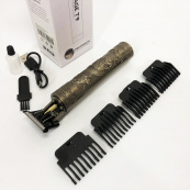 Машинка для стрижки волосся Vintage T9-1 BRONZE 4 насадки. Зображення №4 Машинка для стрижки волосся Vintage T9-1 BRONZE 4 насадки. Зображення №4
