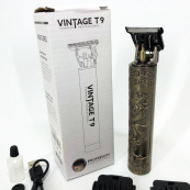 Машинка для стрижки волосся Vintage T9-1 BRONZE 4 насадки. Зображення №9 Машинка для стрижки волосся Vintage T9-1 BRONZE 4 насадки. Зображення №9