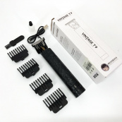 Машинка для стрижки волосся Vintage T9-2 BLACK 4 насадки. Зображення №11