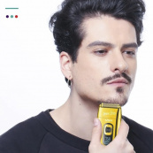 Электробритва шейвер с дисплеем VGR V-332. Цвет: золотой. Изображение №7