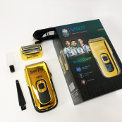 Электробритва шейвер с дисплеем VGR V-332. Цвет: золотой. Изображение №14