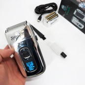 Электробритва шейвер с дисплеем VGR V-332. Цвет: серебряный. Изображение №14 Электробритва шейвер с дисплеем VGR V-332. Цвет: серебряный. Изображение №14