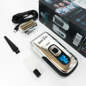 Электробритва шейвер с дисплеем VGR V-332. Цвет: серебряный. Изображение №15 Электробритва шейвер с дисплеем VGR V-332. Цвет: серебряный. Изображение №15