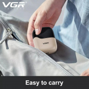 Електробритва VGR V-345. Колір: бежевий. Зображення №4