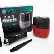 Электробритва VGR V-345. Цвет: красный. Изображение №2