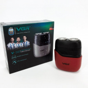 Электробритва VGR V-345. Цвет: красный. Изображение №6