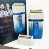 Електробритва-шейвер VGR V-362 чоловіча професійна для сухого гоління з тримером. Колір: білий. Зображення №10