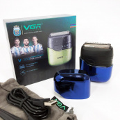 Електробритва VGR V-364 BLUE шейвер. Зображення №5