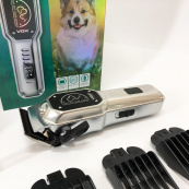 Акумуляторна машинка для стрижки тварин VGR V-201 4 насадки. Зображення №7 Акумуляторна машинка для стрижки тварин VGR V-201 4 насадки. Зображення №7