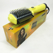 Фен стайлер для укладання та завивки волосся VGR V-497. Колір: жовтий. Зображення №5