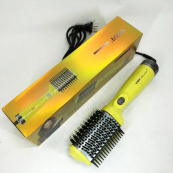Фен стайлер для укладання та завивки волосся VGR V-497. Колір: жовтий. Зображення №8