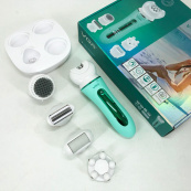 Епілятор VGR 5 в 1 V-751, 5 насадок. Колір: зелений. Зображення №2