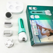 Епілятор VGR 5 в 1 V-751, 5 насадок. Колір: зелений. Зображення №8