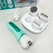 Епілятор VGR 5 в 1 V-751, 5 насадок. Колір: зелений. Зображення №14