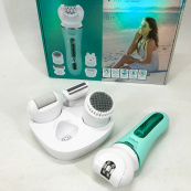 Епілятор VGR 5 в 1 V-751, 5 насадок. Колір: зелений. Зображення №16