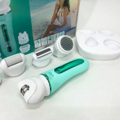 Епілятор VGR 5 в 1 V-751, 5 насадок. Колір: зелений. Зображення №23