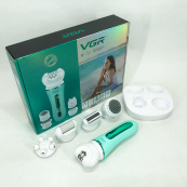 Епілятор VGR 5 в 1 V-751, 5 насадок. Колір: зелений. Зображення №24