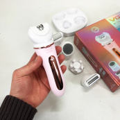 Эпилятор VGR 5 в 1 V-751, 5 насадок. Цвет: розовый. Изображение №6