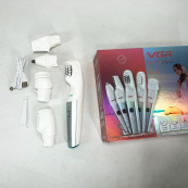 Епілятор VGR 5 в 1 V-752, 5 насадок. Колір: зелений. Зображення №8