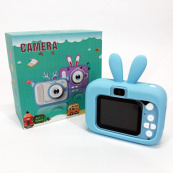 Дитячий цифровий фотоапарат X900 Rabbit Колір: блакитний. Зображення №8 Дитячий цифровий фотоапарат X900 Rabbit Колір: блакитний. Зображення №8