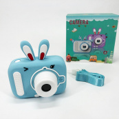 Дитячий цифровий фотоапарат X900 Rabbit Колір: блакитний. Зображення №11 Дитячий цифровий фотоапарат X900 Rabbit Колір: блакитний. Зображення №11