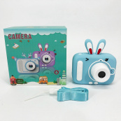 Дитячий цифровий фотоапарат X900 Rabbit Колір: блакитний. Зображення №13 Дитячий цифровий фотоапарат X900 Rabbit Колір: блакитний. Зображення №13