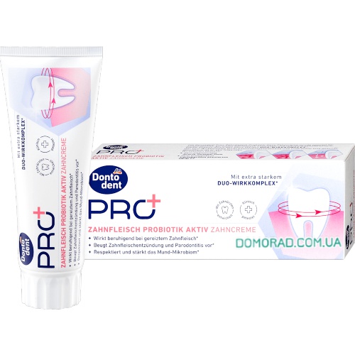 Dontodent PRO+ Професійна зубна паста Zahnfleisch 75ml Dontodent PRO+ Професійна зубна паста Zahnfleisch 75ml