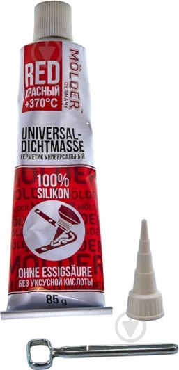Герметик Molder Universal-Dichtmasse SIL370 червоний 85 г Герметик Molder Universal-Dichtmasse SIL370 червоний 85 г