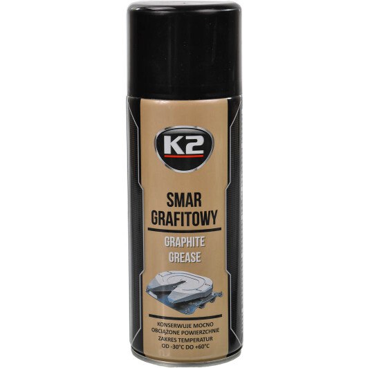 Графітне мастило, K2 400 мл (W130) Графітне мастило, K2 400 мл (W130)
