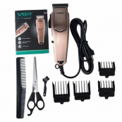 Професійна машинка для стрижки волосся VGR V-131 тример провідний, Електробритва для стрижки голови. Зображення №7