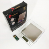 Ваги ювелірні Domotec MS-1729B електронні з 2-ма чашами 0,01-500 гр, Кишенькові ваги для золота. Зображення №3