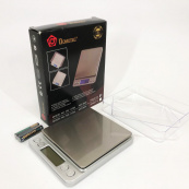 Ваги ювелірні Domotec MS-1729B електронні з 2-ма чашами 0,01-500 гр, Кишенькові ваги для золота. Зображення №7