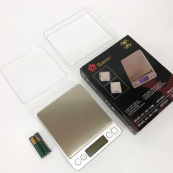 Ваги ювелірні Domotec MS-1729B електронні з 2-ма чашами 0,01-500 гр, Кишенькові ваги для золота. Зображення №10