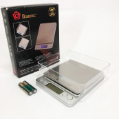 Ваги ювелірні Domotec MS-1729B електронні з 2-ма чашами 0,01-500 гр, Кишенькові ваги для золота. Зображення №13