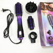 Фен-щітка стайлер VGR V-484 4 в 1. Колір: фіолетовий. Зображення №2